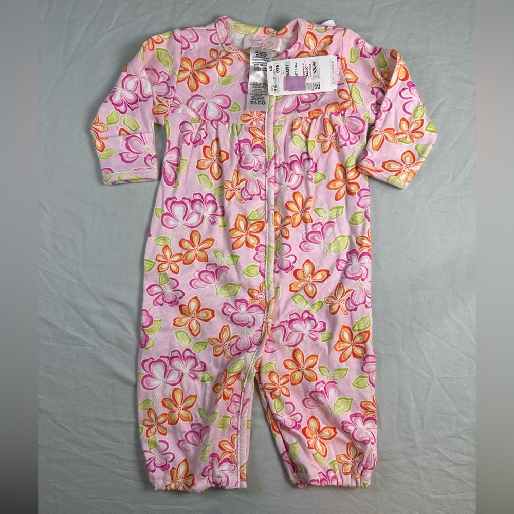 Baby Lulu Vintage Y2K Snap Romper 6-12 months NWT